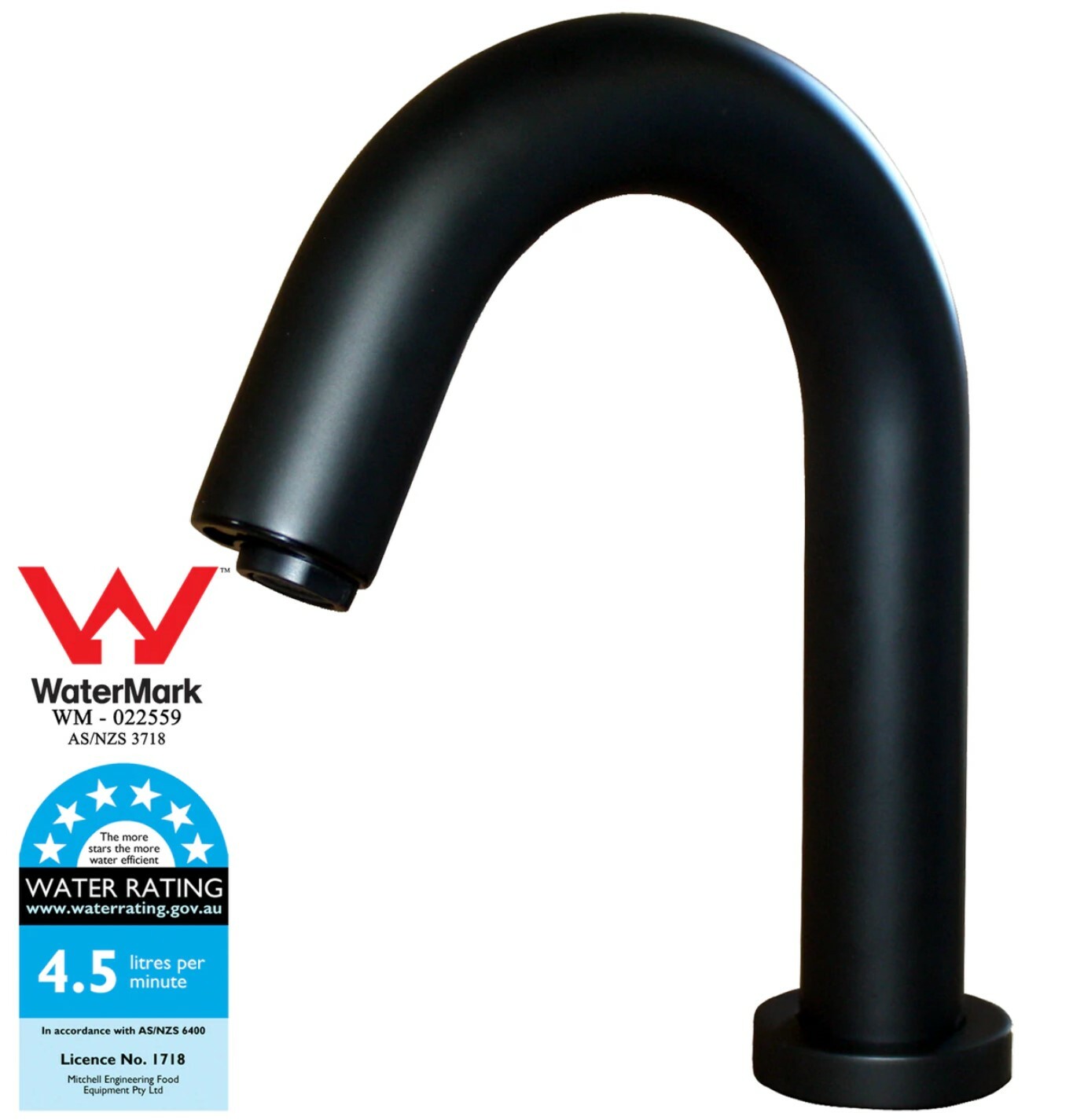 Sensor Tap - Hospital Spout 18cm Deck Mounted - Image 2