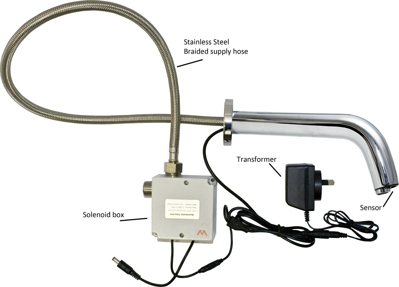 Sensor Tap - Tube Design Wall Mounted - Image 2