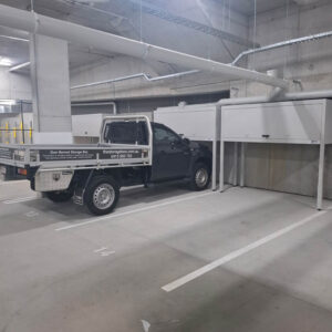 Over Bonnet Lockable The Storage Box